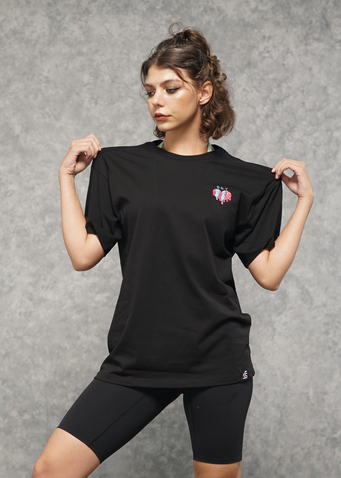 SeyActive SY Melted Heart Graphic Tee